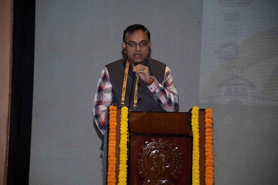 Prof. Suman Chakraborty, Director, IIT Kharagpur, speaking in the inaugural session