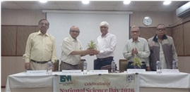 President ISNA felicitating President WAST