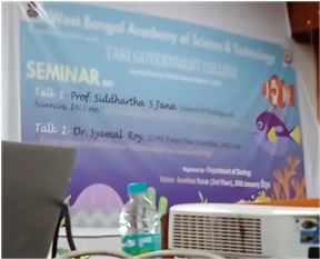 WAST outreach seminar at the Taki Government Engineering College