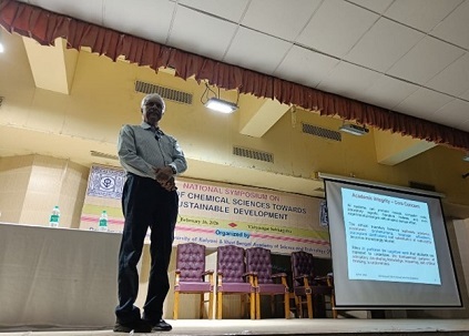 Prof. Sivaji Chakravorti, President, WAST, delivering his address