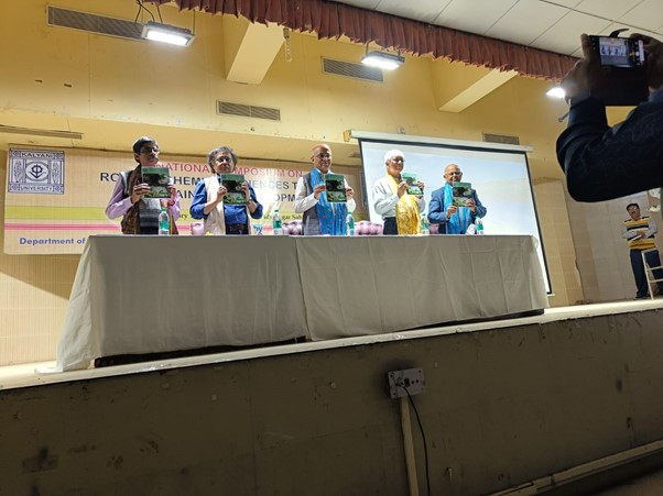 Dignitaries releasing the symposium proceedings