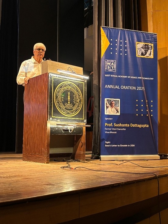 President WAST delivering the welcome address